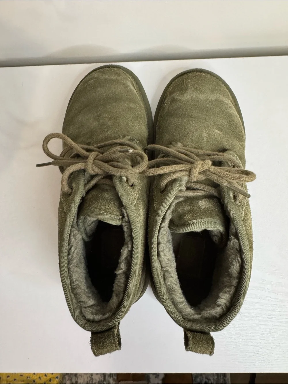 UGG‎ Neumel Suede Chukka Boots Men’s Size 9 Olive Green
